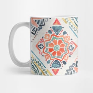 Gilded Pysanky Diamonds Pattern Mug